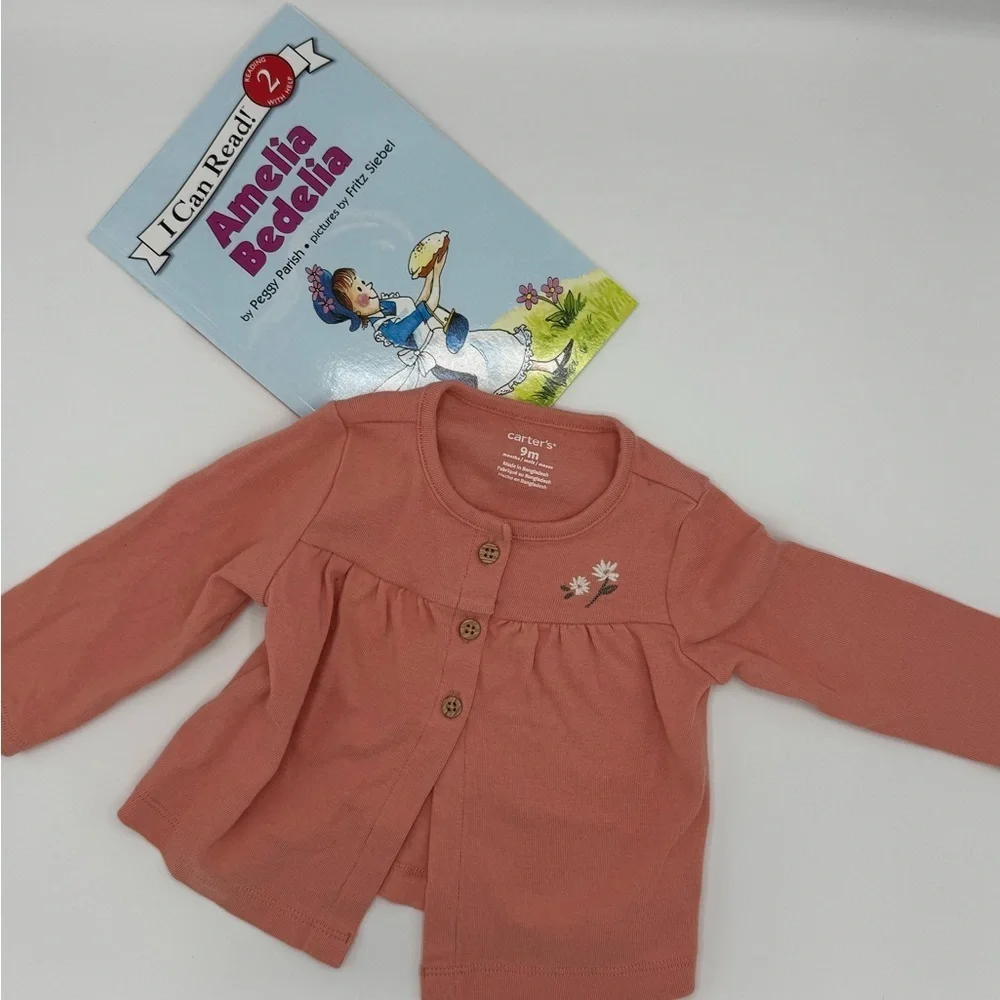 Carter’s Baby Girl Cardigan Sweater (Size 9M)